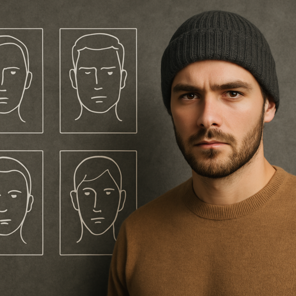 Jaka czapka do jakiego kształtu twarzy? Przewodnik dla mężczyzn.